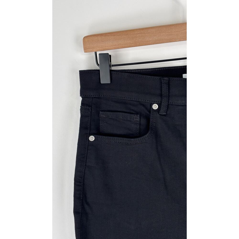Loft The Slim Flare High Rise Black Denim Jeans Womens Size 6 New - Picture 3 of 11